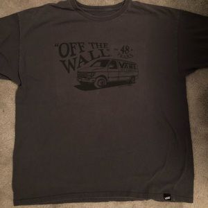 Vintage vans off the wall Tee